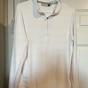 White Long Sleeve Men's Shirt